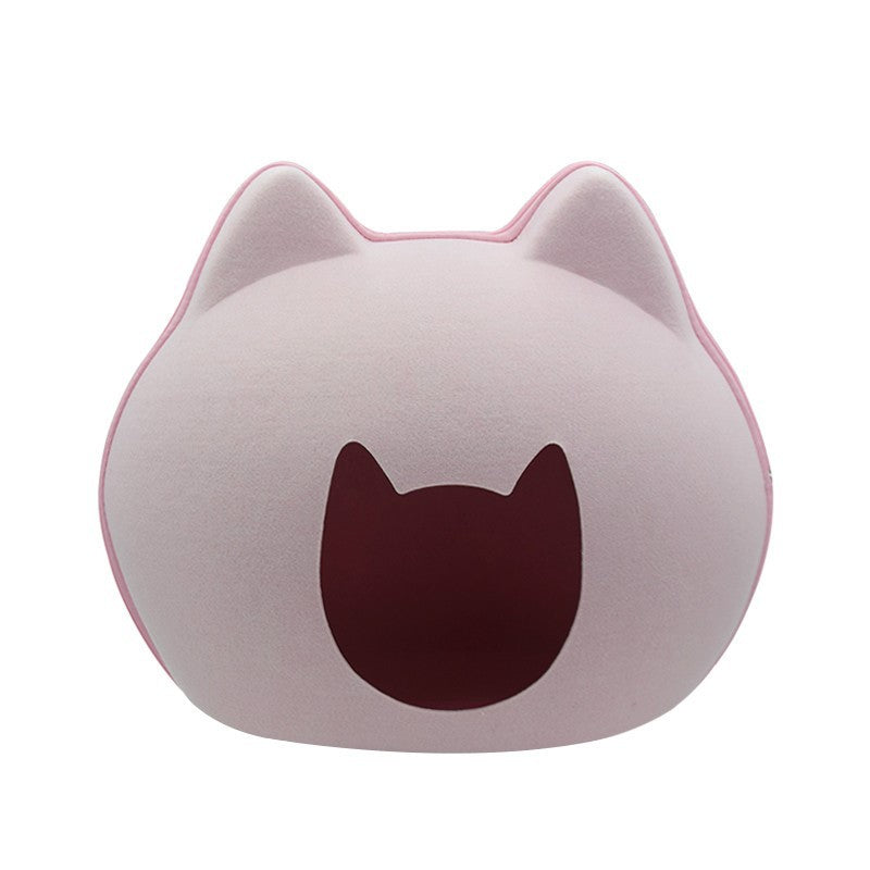 Enclosed Cat House Bed