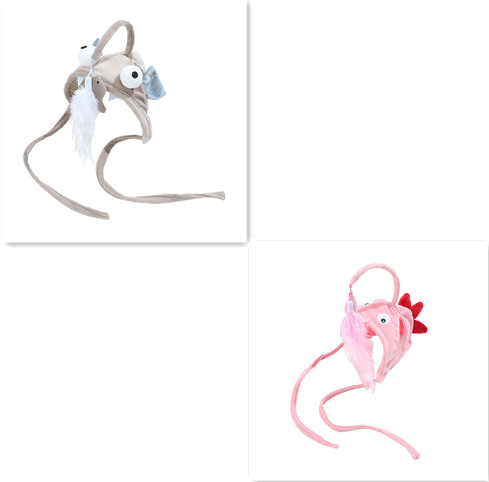 Feather Headband Cat Teaser