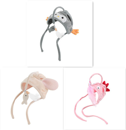 Feather Headband Cat Teaser