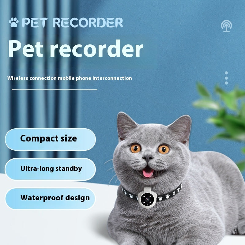 Smart Pet Camera Action Collar