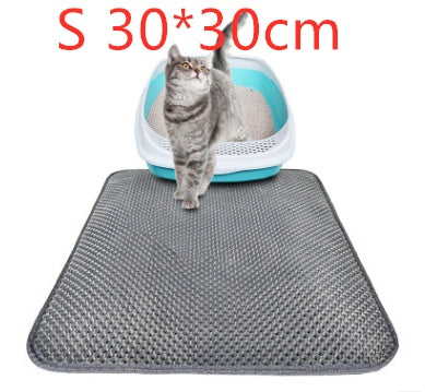 Honeycomb Litter Mat Keeps Floors Clean