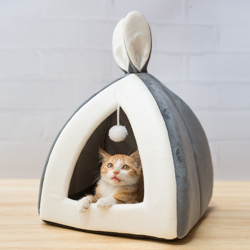 Cozy Pet House Bed
