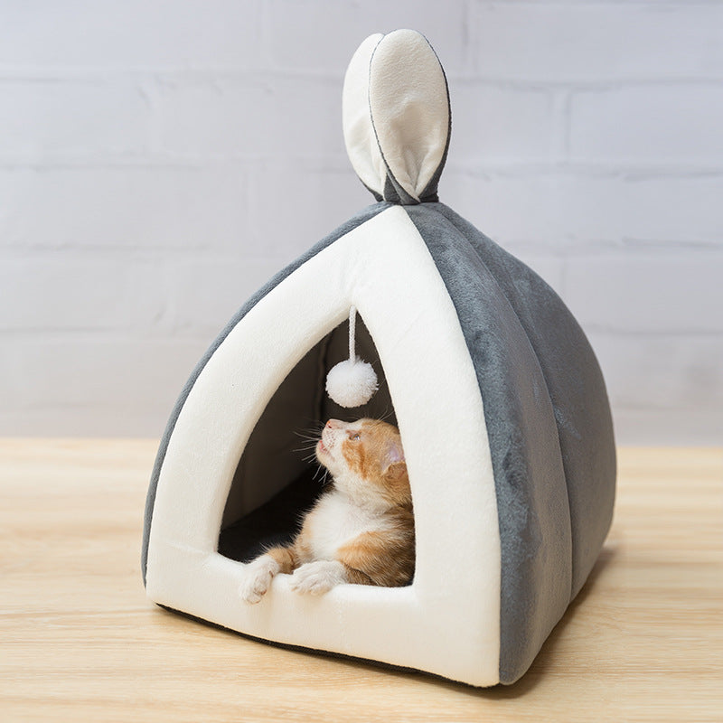 Cozy Pet House Bed