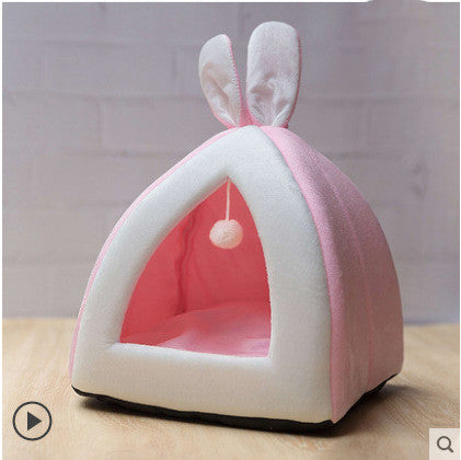Cozy Pet House Bed