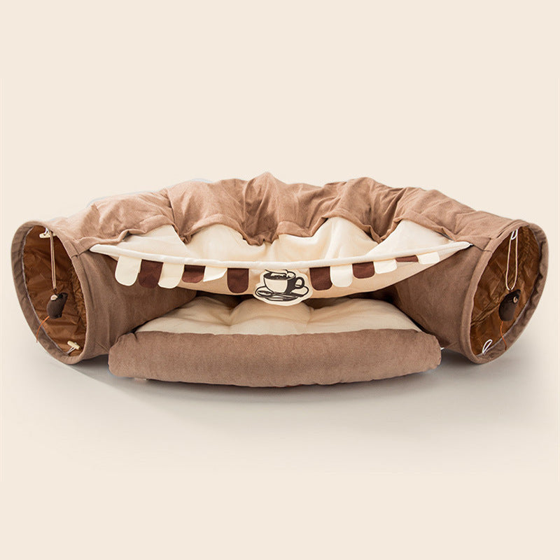 Washable Durable Collapsible Cat Tunnel