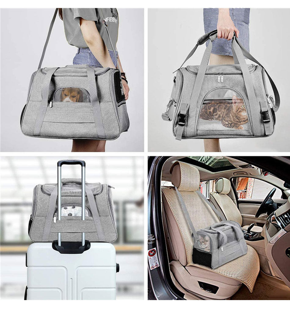 Portable Crossbody Pet Carrier