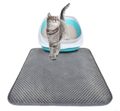 Honeycomb Litter Mat Keeps Floors Clean