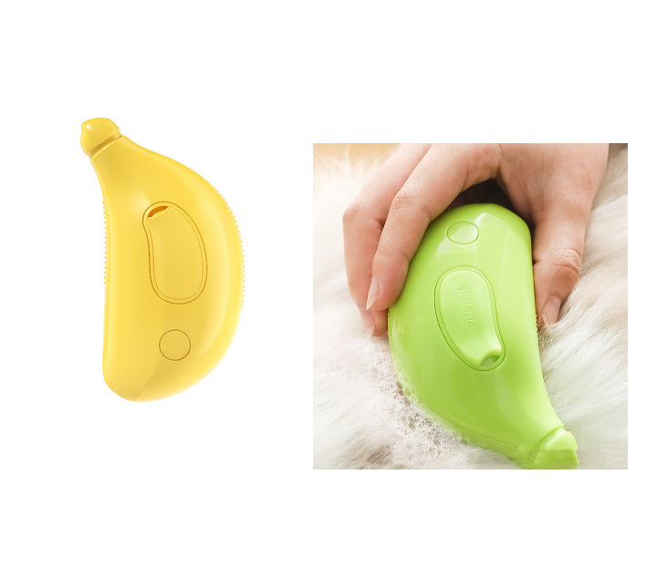 3-in-1 Pet Steam Grooming Brush