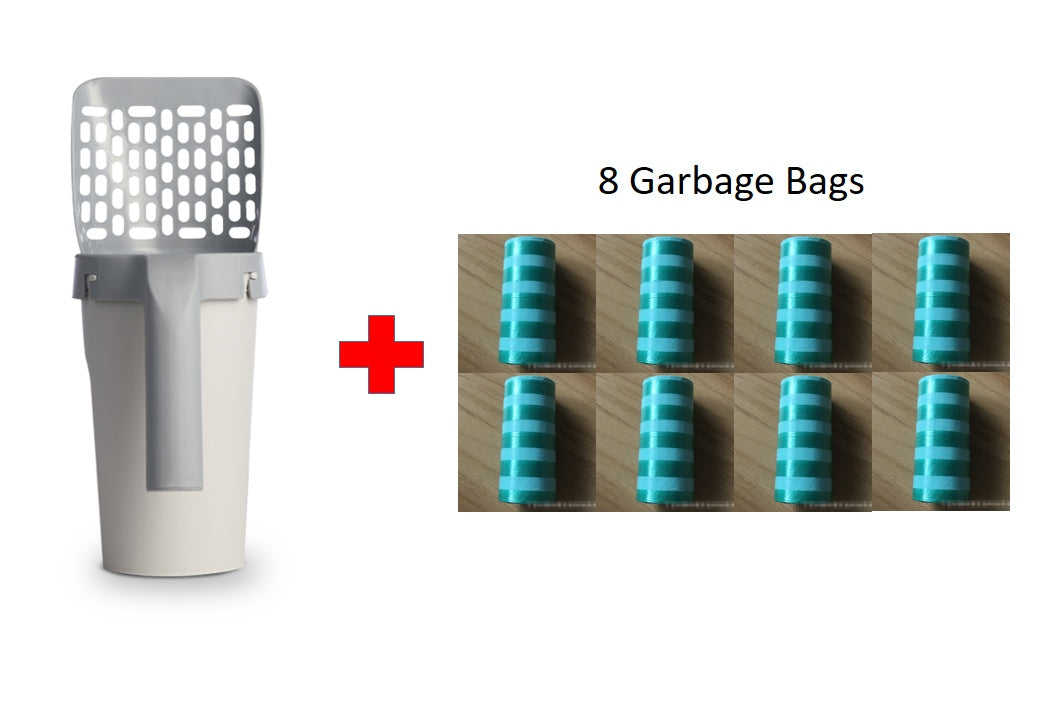 All-in-One Litter Scoop Set - Clean, Fast