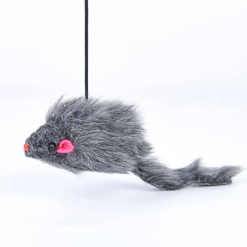 Hanging Door Cat Toy – Telescopic Mouse Teaser