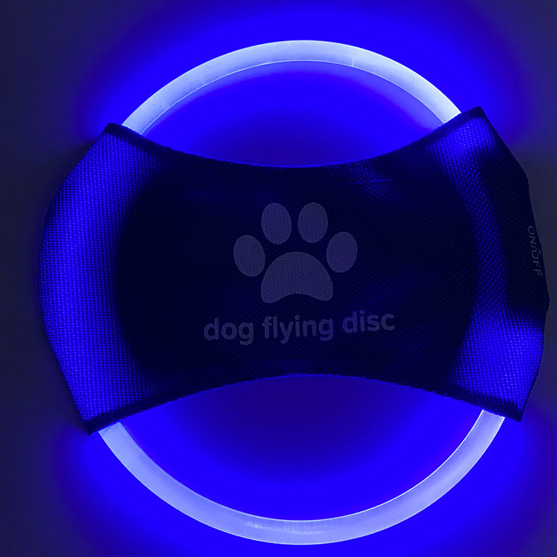 LED Glowing Dog Flying Disc