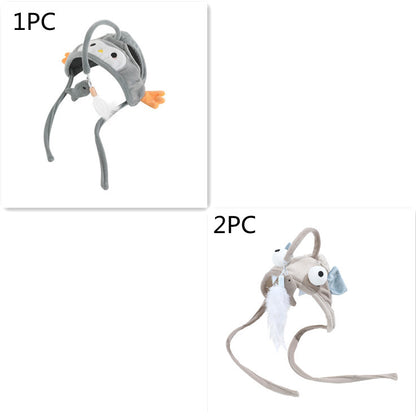 Feather Headband Cat Teaser