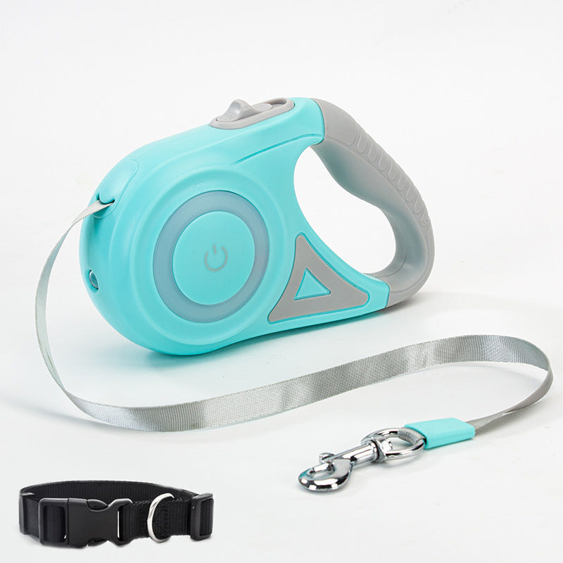 Automatic LED Dog Leash with Collar
