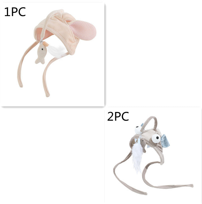 Feather Headband Cat Teaser