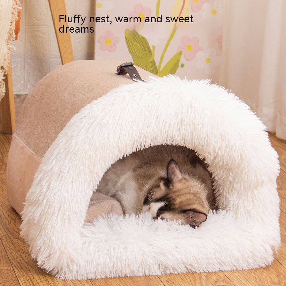 Warm Plush Pet Nest