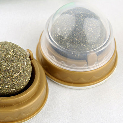 Rotating Catnip Dental Ball