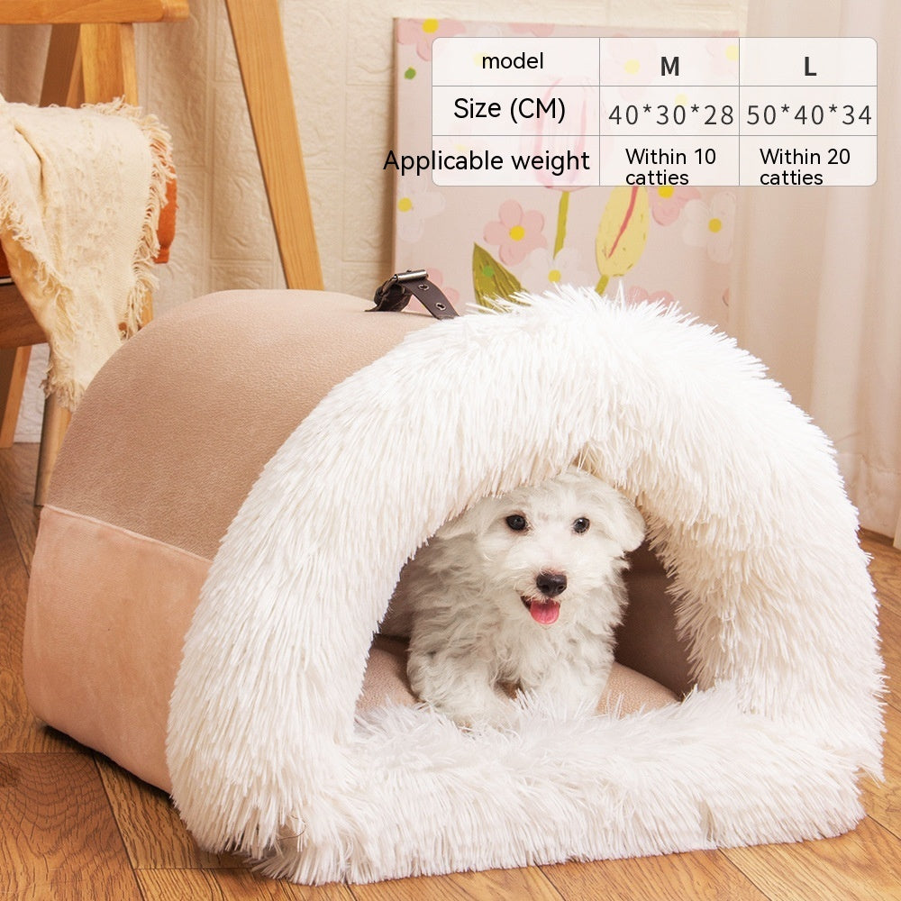 Warm Plush Pet Nest