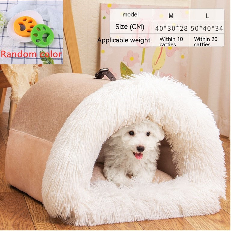 Warm Plush Pet Nest