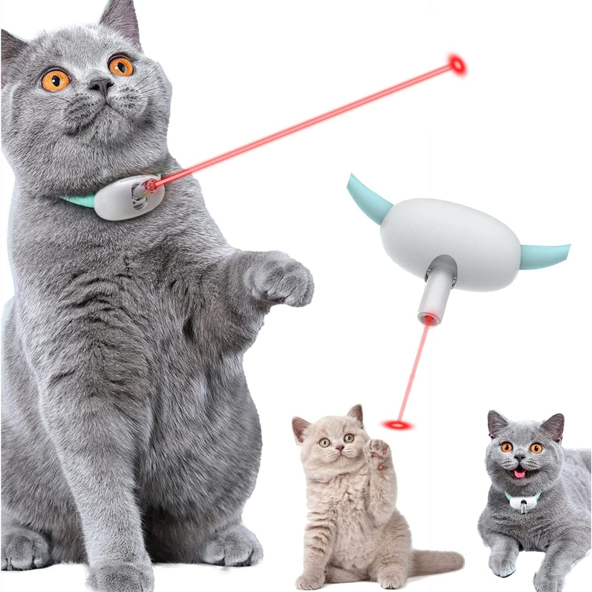 Interactive Laser Toy - For Playful