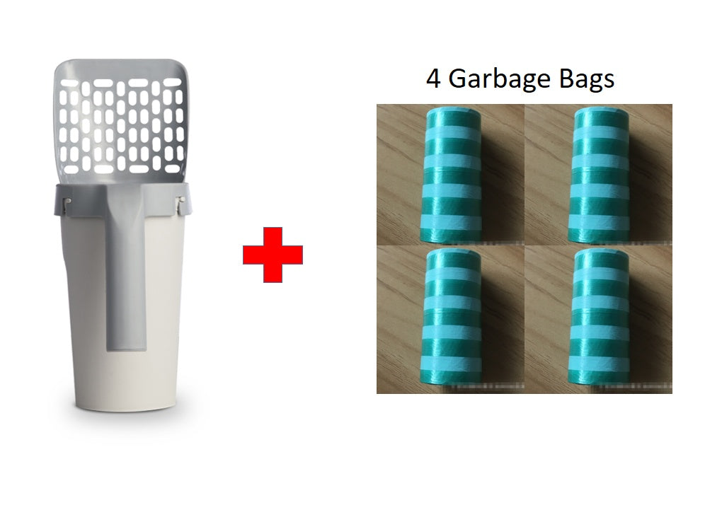 All-in-One Litter Scoop Set - Clean, Fast