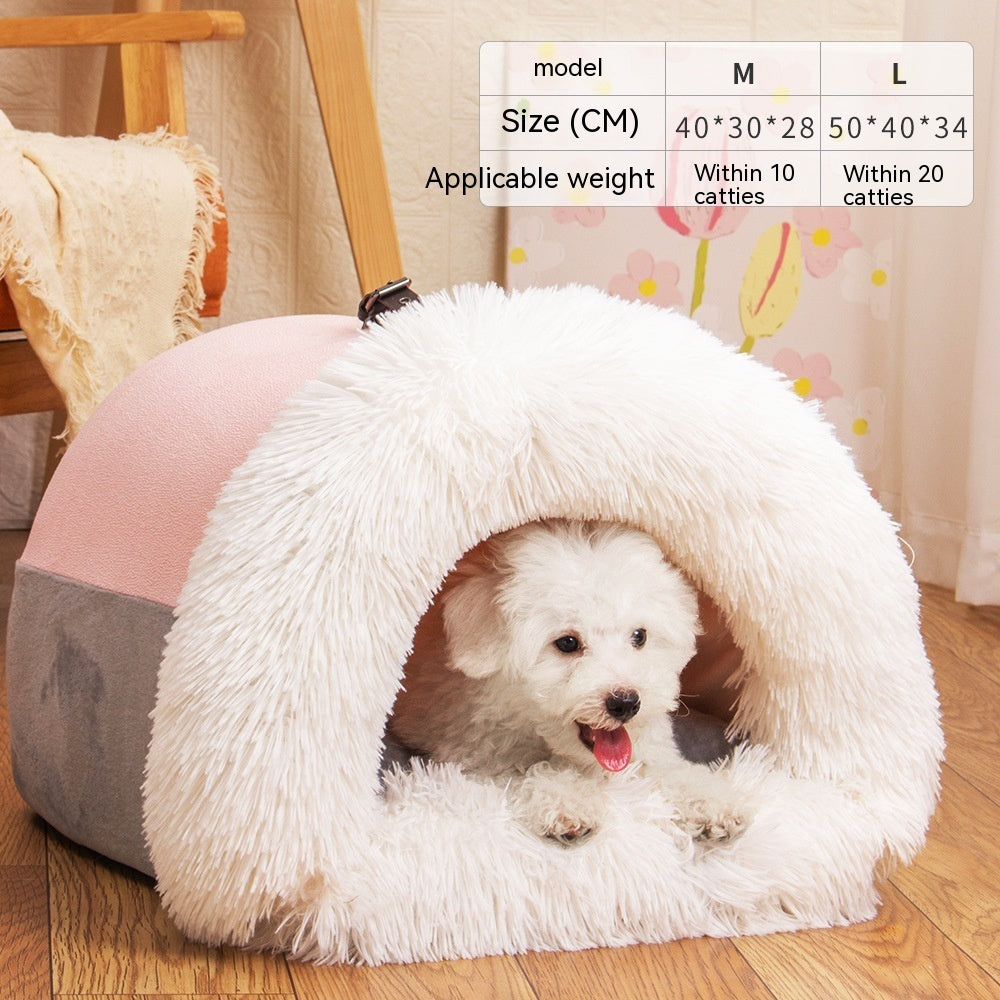 Warm Plush Pet Nest