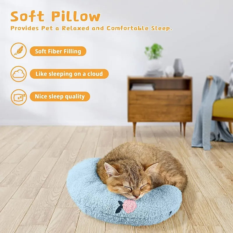 U-Shaped Comfort Neck Pillow for Pets