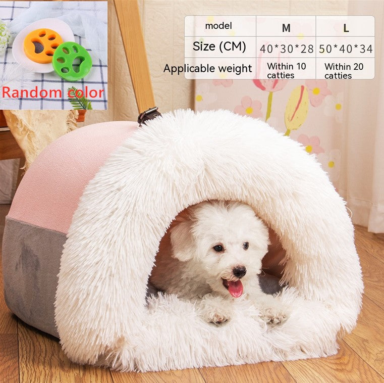 Warm Plush Pet Nest