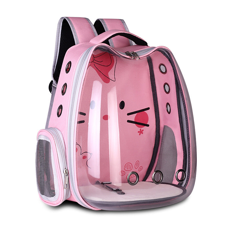 Breathable Space Capsule Pet Backpack