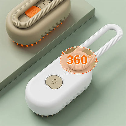 3-in-1 Steam Grooming Brush