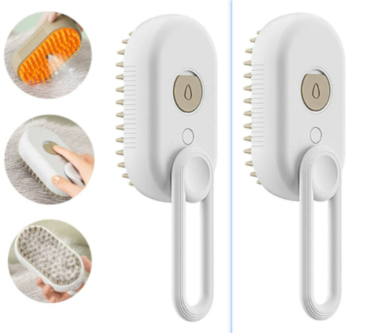 3-in-1 Steam Grooming Brush