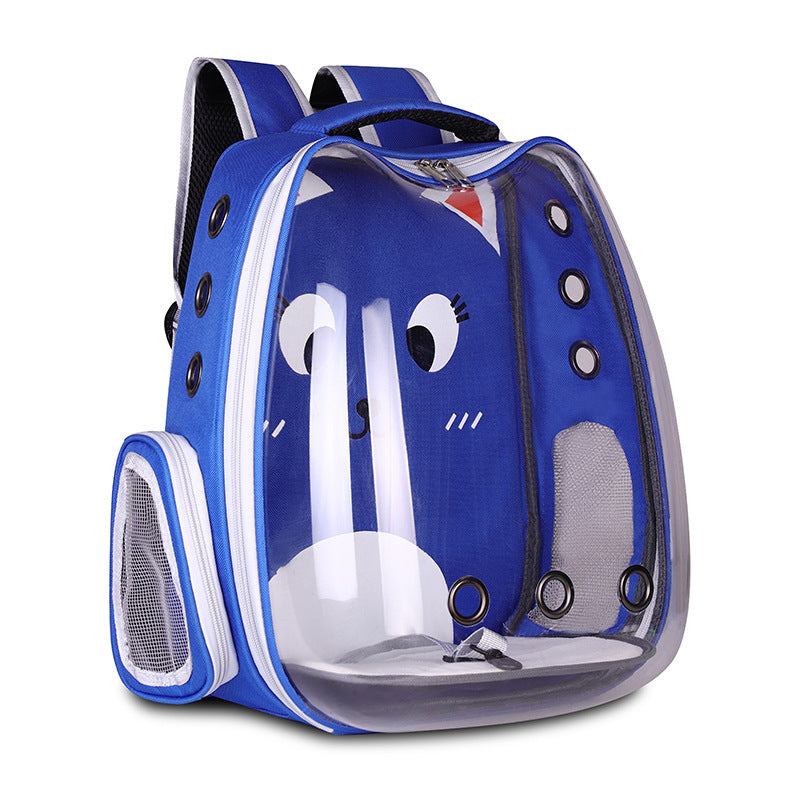 Breathable Space Capsule Pet Backpack