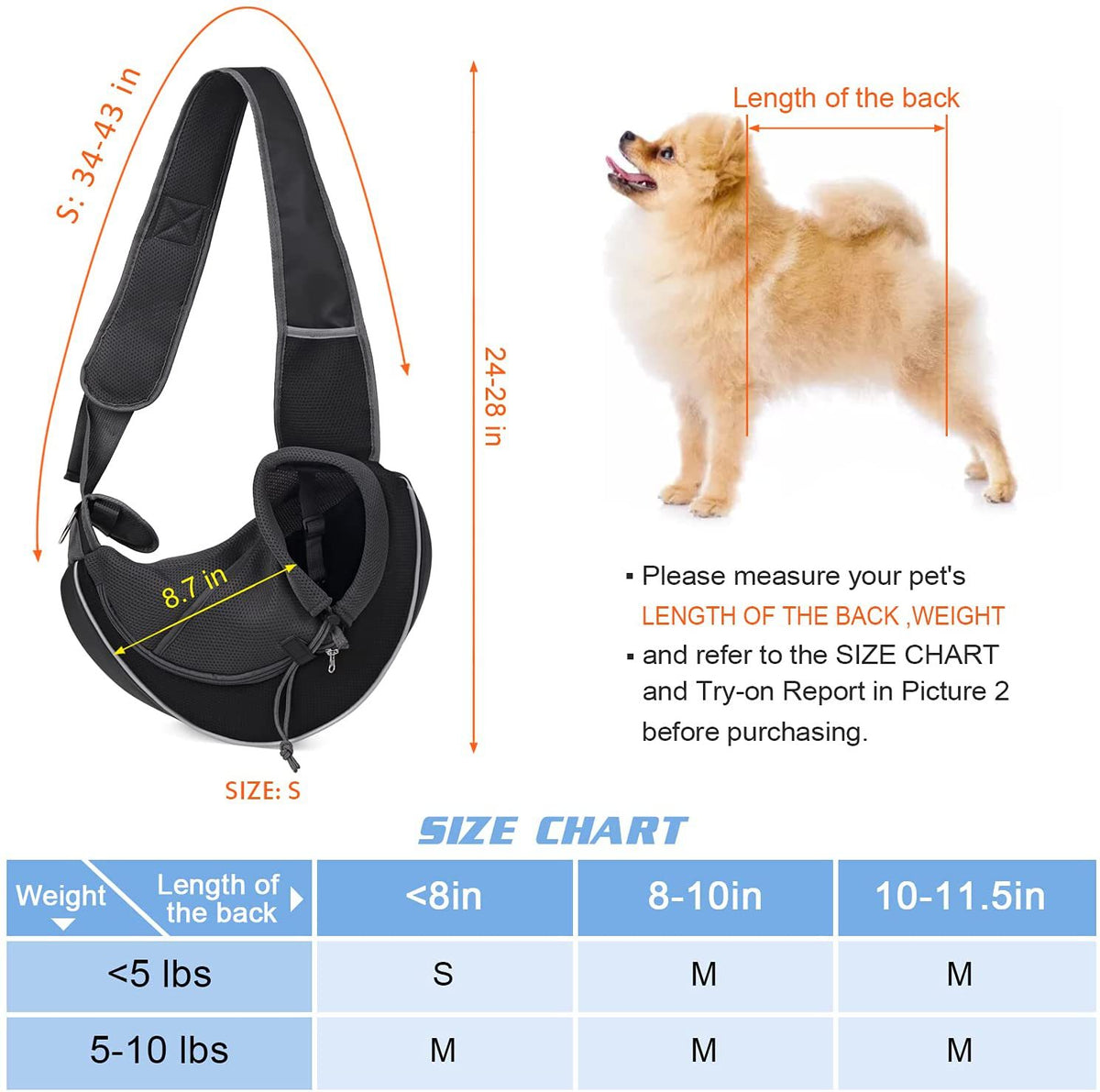 Portable Pet Crossbody Bag