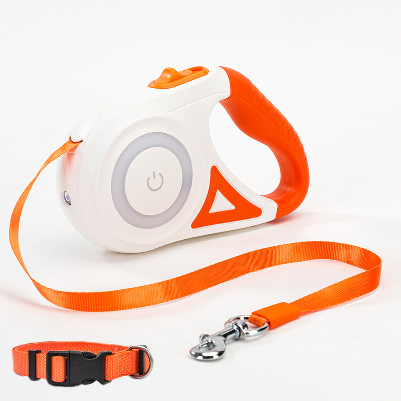 Automatic LED Dog Leash with Collar