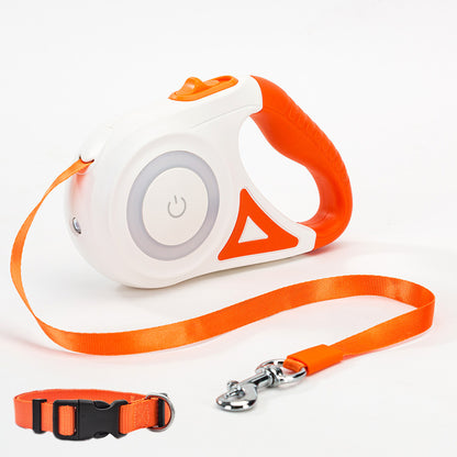 Automatic LED Dog Leash with Collar